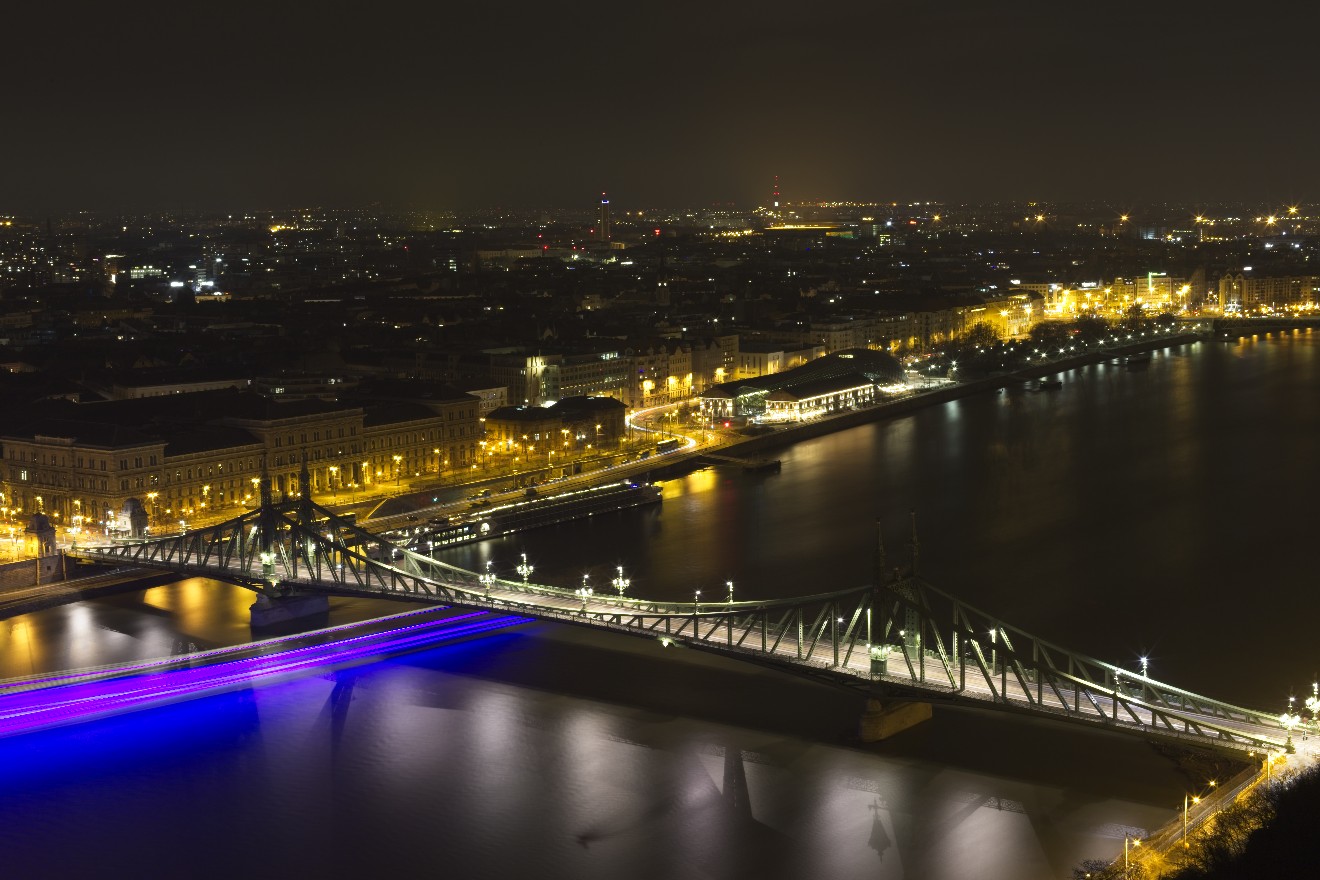 Freiheitsbrücke in Budapest.