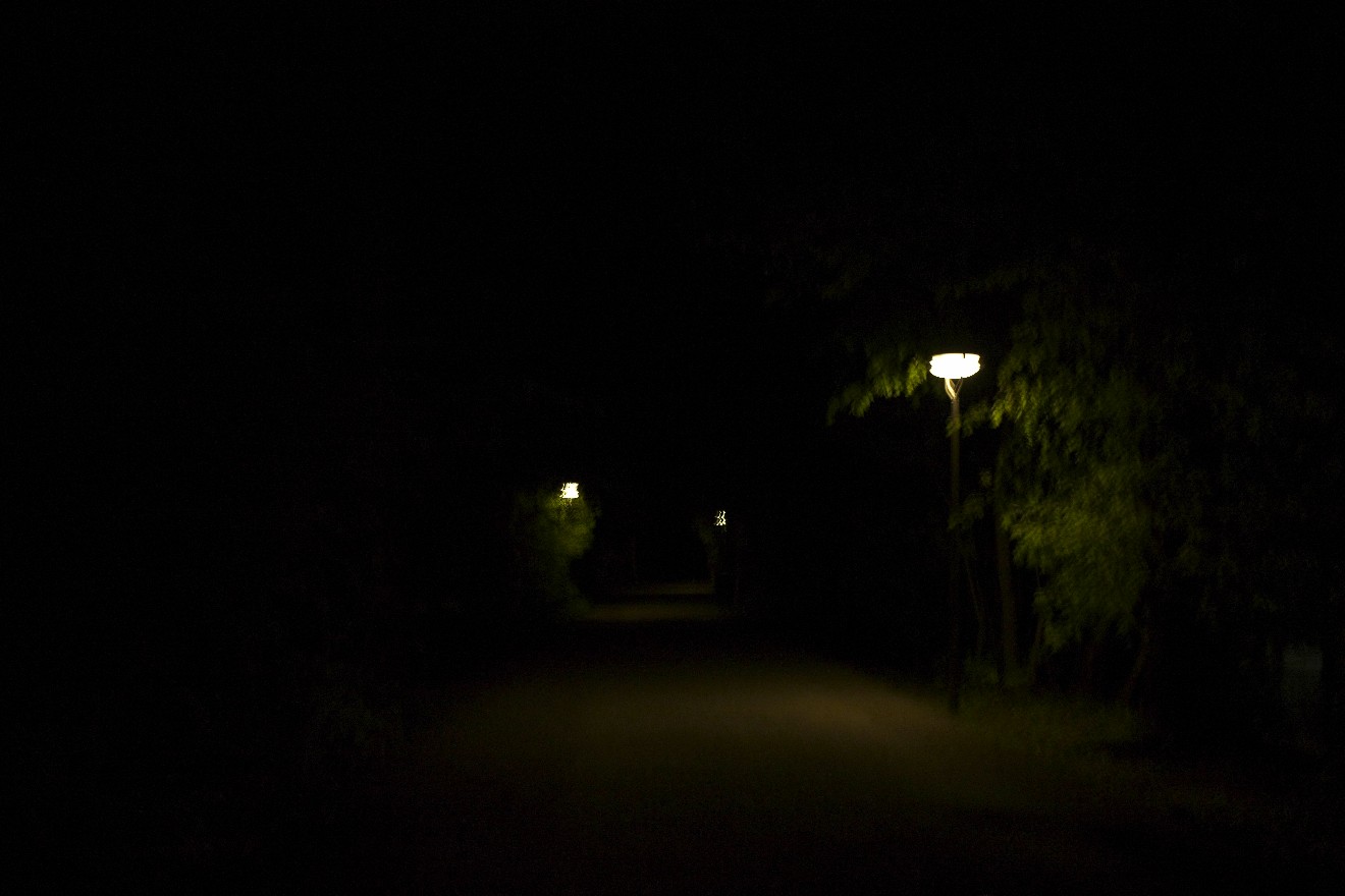 Betrunken nach Hause.
